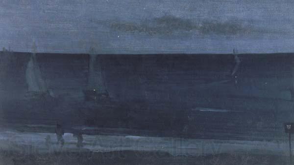 James Mcneill Whistler Noc-turne:Blue and Silver-Bognor (mk43) France oil painting art
